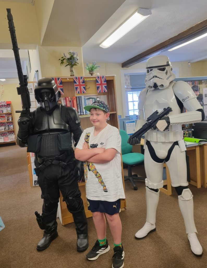A long time ago, in a library far, far away…